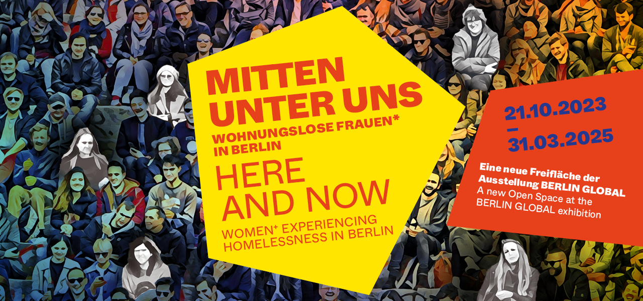 Ausstellung Mitten unter uns - wohnungslose Frauen
