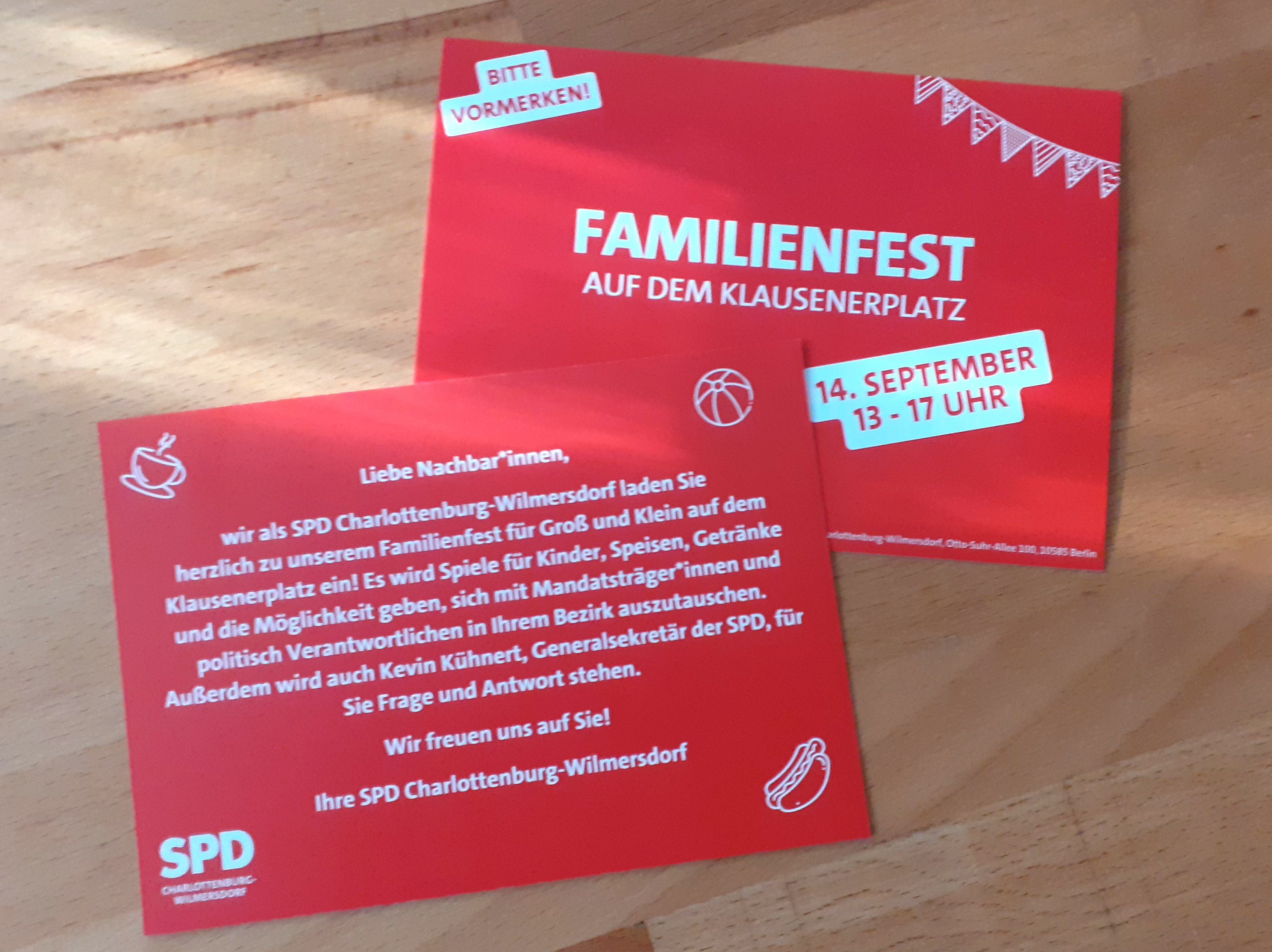 SPD Familienfest auf dem Klausenerplatz