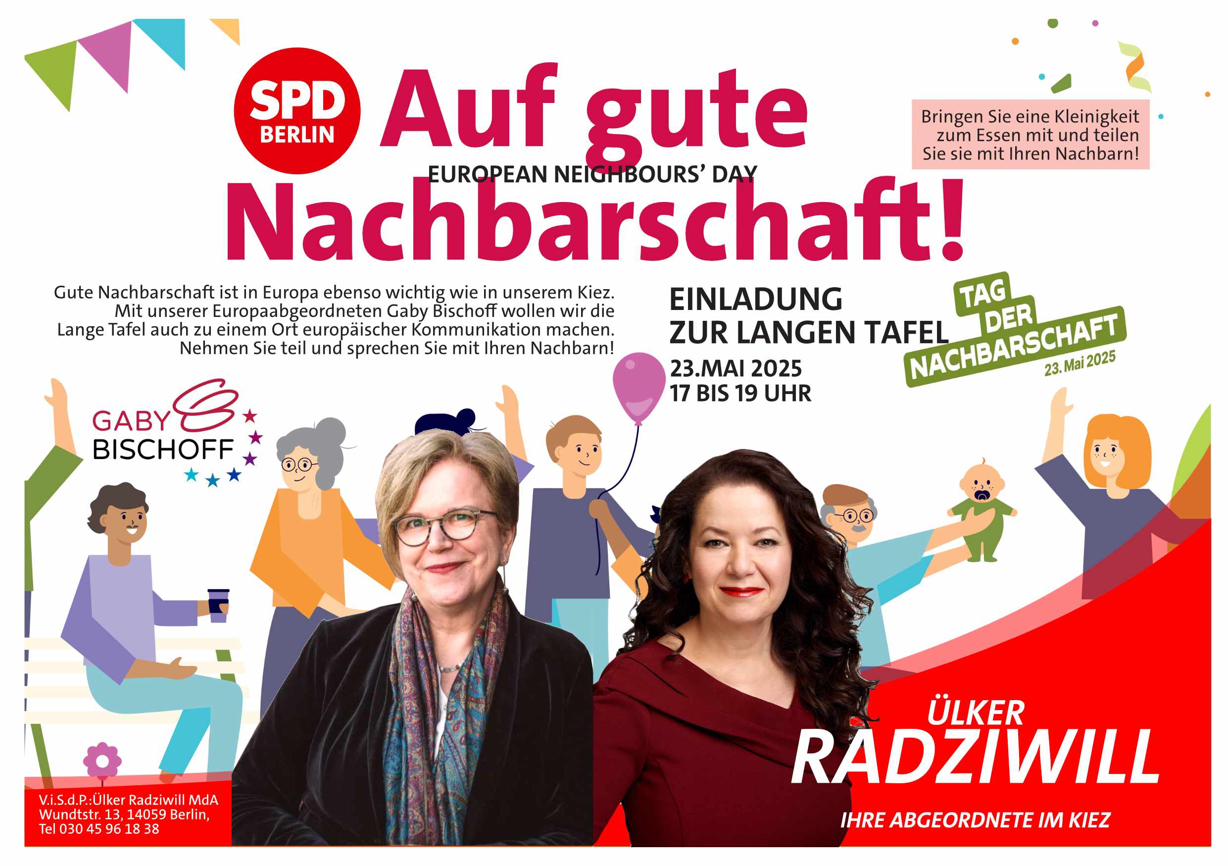 Einladung zur Langen Tafel