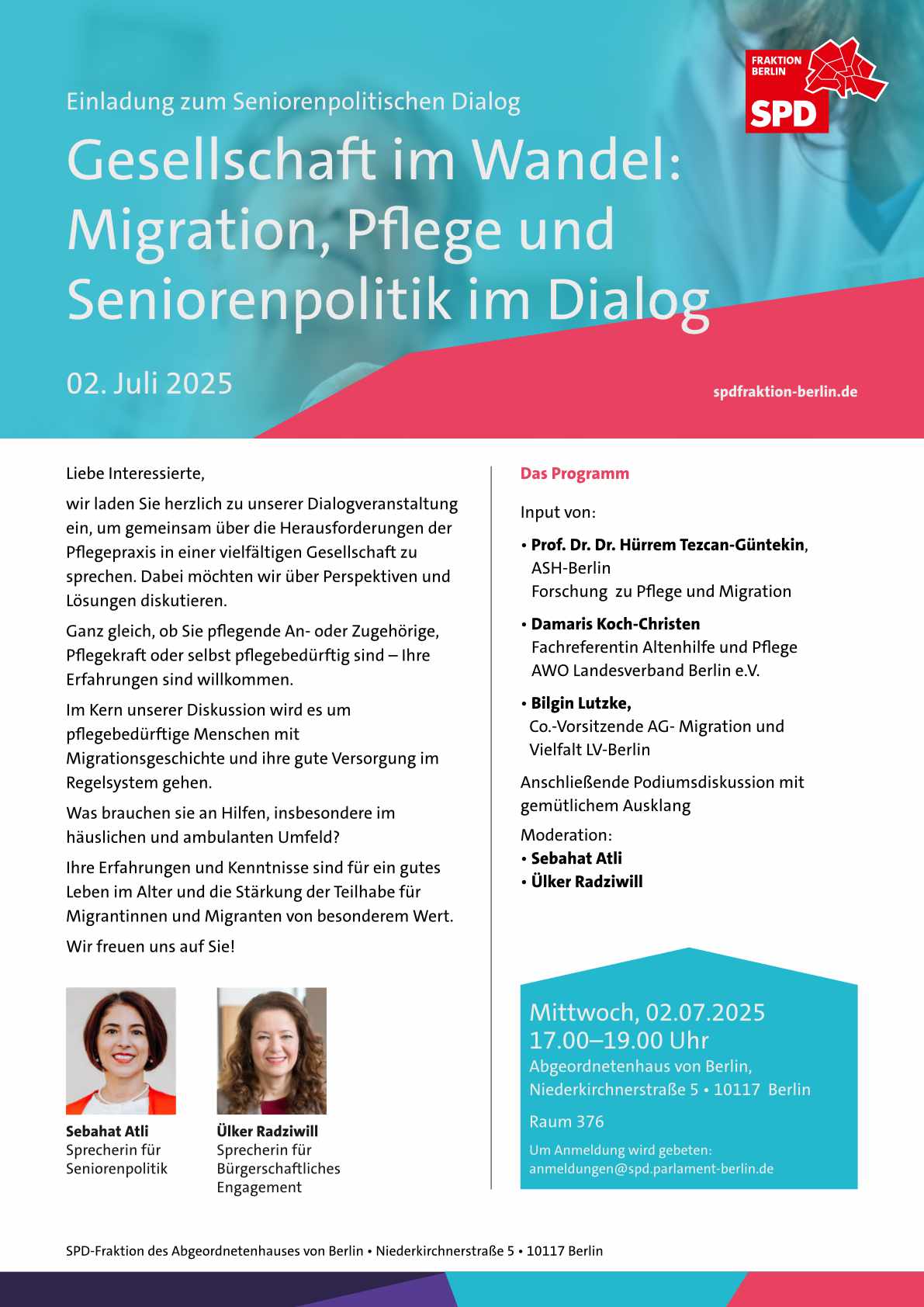 Migration, Pflege und Seniorenpolitik im Dialog