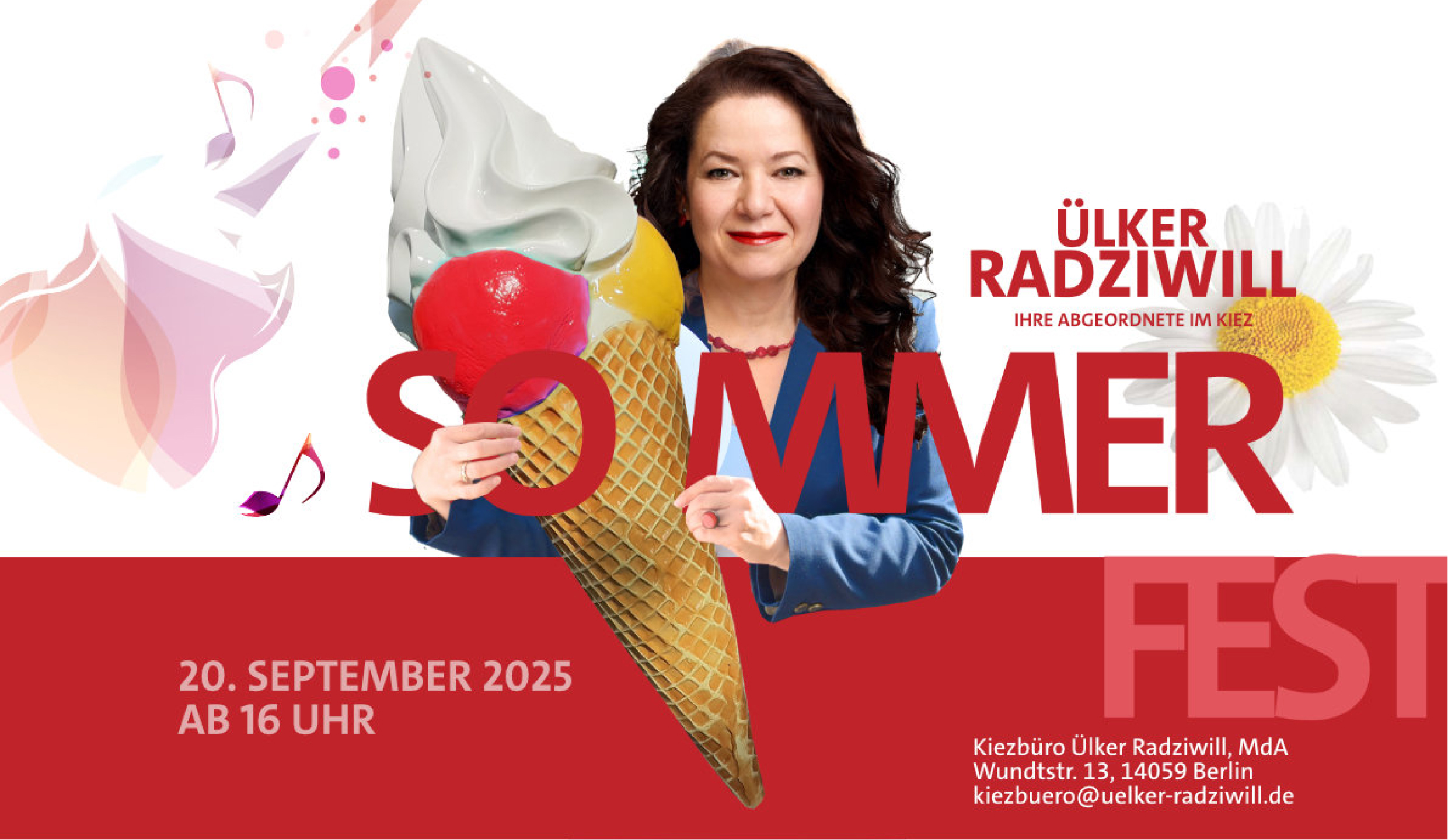 Sommerfest 2025 im Kiezbüro Ülker Radziwill MdA