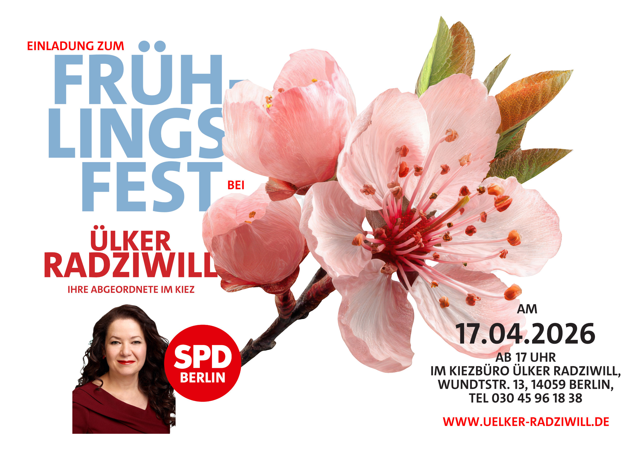 EINLADUNG ZUM FRÜHLINGSFEST