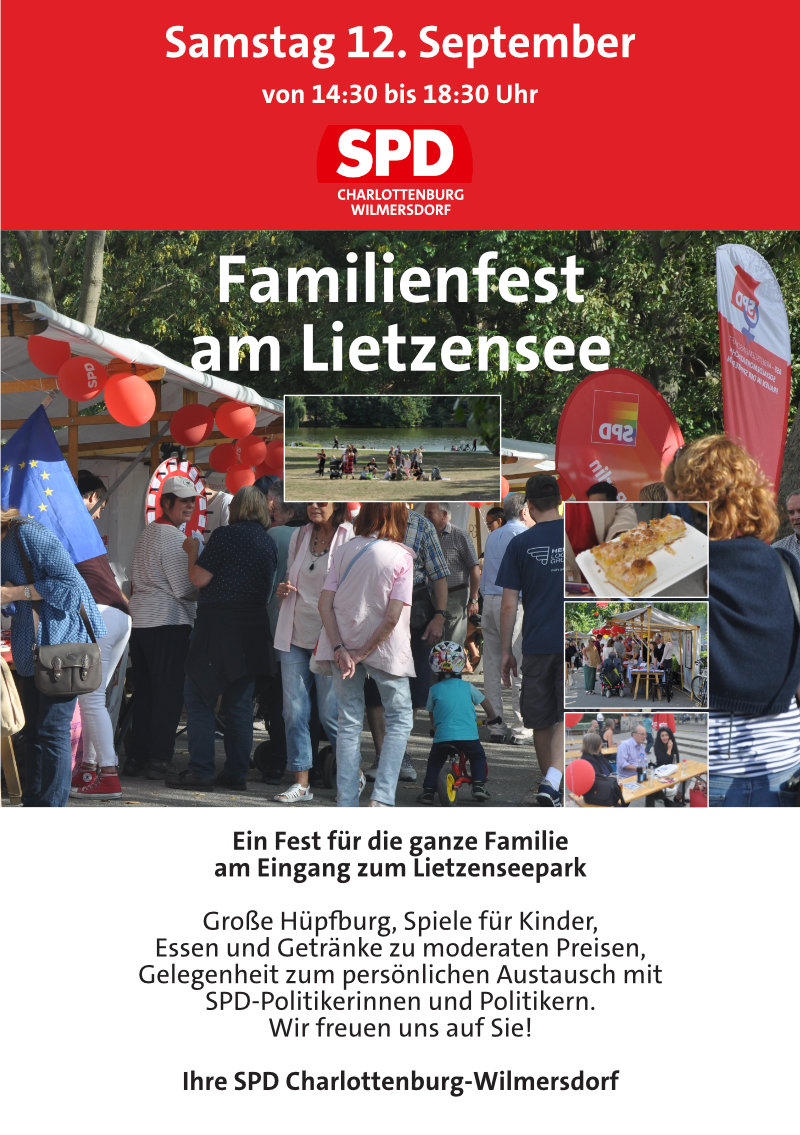Familienfest am Lietzensee