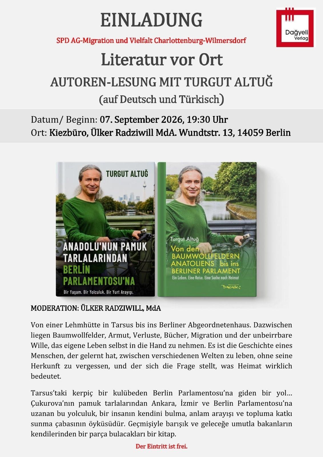 Lesung Turgut Altug